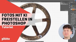 Freisteller in Adobe Photoshop mit KI – Einsteigerworkshop [upl. by Ailenroc1]