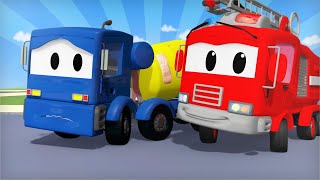 Auto patrouille Nederlands 🚓 Edgar de GRAAFMACHINES VERGISSING 🚒 Autostad 🚓 cartoon voor kinderen [upl. by Oinafipe]