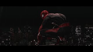 Advanced Symbiote Suit Swap Combat RARE RAINY WEATHER Free Roam  Marvel’s SpiderMan  4K [upl. by Jonina]