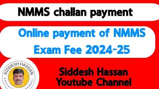 NMMS Exam Fee payment Online payment [upl. by Nessaj]