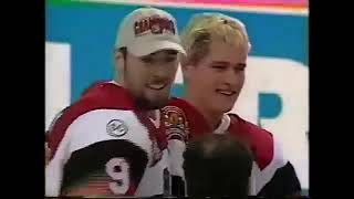 1999 Memorial Cup Final Ottawa 67s beat Calgary in OT [upl. by Inattyrb338]