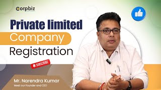 How to Register Pvt Ltd CompanyPrivate Limited Company Registration in India Corpbiz [upl. by Colinson591]