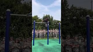 Did he pass the strength test calisthenics bodyweightworkout fitnesschallenge bodyweighttraining [upl. by Onez]