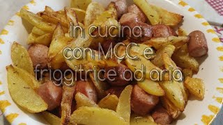 FRIGGITRICE AD ARIA  WURSTEL E PATATE [upl. by Stephens]