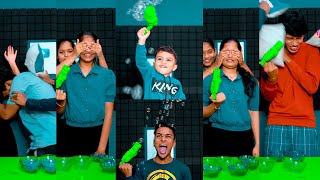 Bubble Challenge 😂 shorts challenge chattambees [upl. by Becki972]