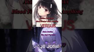 Akihina Yoshizaki Vs Hana Destiny OC edit stories Available in the comments animeoc anime edit [upl. by Yerot]