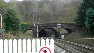 Trans Pennine Express passing Grindleford Station [upl. by Holtz272]