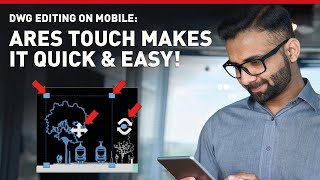 DWG Editing on Mobile ARES Touch Makes it Quick amp Easy [upl. by Issor11]
