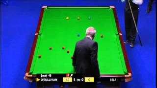 Ronnie Osullivan 13th 147 maximum break in UK championship 2014 [upl. by Joshia973]