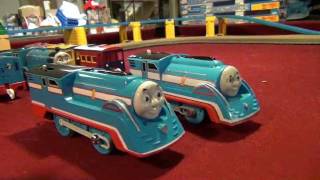 12 Custom Trackmaster Thomas Trains8Test Run [upl. by Niledam]