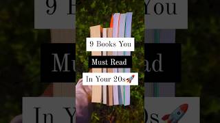 9 Books you must Read in your 20s books shorts bookslover [upl. by Edniya]