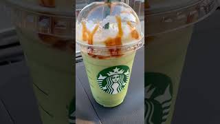 matcha frap caramel drizzle up [upl. by Va]