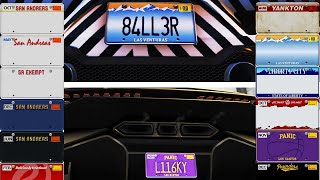 GTA 5 Online How to Get RARE Car Plates Las Venturas Liberty CityYankton Plates in The Chop Shop [upl. by Khalid]