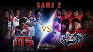 M5 vs TPA 1080p FULL HD  Semifinals Game 2  LoL Season 2 World Championship [upl. by Iadrahc]