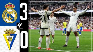 Real Madrid 30 Cádiz CF  HIGHLIGHTS  LaLiga 202324 [upl. by Neela]