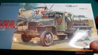 JELIOS unboxing GMC gazoline tank truck 172 Hasegawa vintage [upl. by Suoivatram211]