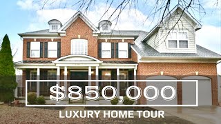 MUST SEE  Gorgeous Accokeek MD Luxury Home Tour  The Preserve at Piscataway Maryland Real Estate [upl. by Thorbert]