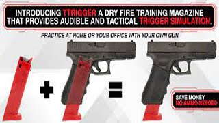 Glock Dry Fire Magazine TTRIGGER [upl. by Gwyn]