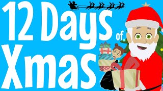 Twelve Days of Christmas with Lyrics Christmas Carol amp Song for Kids [upl. by Henderson]