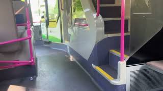 Onboard First Glasgow 38491 LG72 EBC Service 60A To Maryhill [upl. by Aneeras]