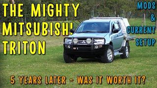 Mitsubishi Triton  5 Year Review amp Modifications  Was It Worth Buying [upl. by Riki]