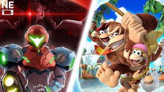 The best 25D games from Nintendo Metroid Dread and DKC Tropical Freeze [upl. by Atterol]