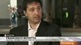 Rovetta Says 2010 PayPal Mobile Usage May Grow Fivefold Video [upl. by Ardnalahs]