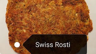 Crispy Potato Rosti  Best Breakfast Recipe  Quick Rosti Recipe by Asian Food Recipes [upl. by Atikram]