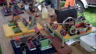 miniature steam scale model engines  sounds [upl. by Nnylatsyrk725]