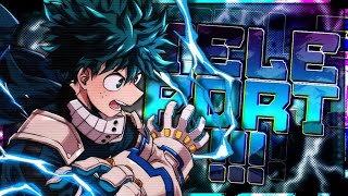 What If Deku Had A Teleportation Quirk  Full Movie [upl. by Abbi729]