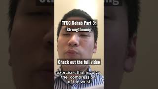 TFCC Rehab Part 3 Strengthening [upl. by Burack]