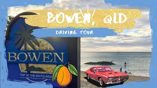 Driving Tour of Bowen QLD Australia Relaxing Lofi Drive [upl. by Ayahc]