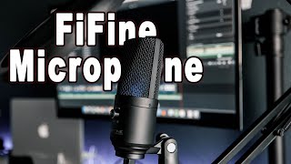 Reviewing the bigger brother the FiFine K670B usb microphone [upl. by Syman]