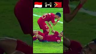 Indonesia vs Timor Leste 31 • AFF 2018 shortsindonesia [upl. by Fawcette]