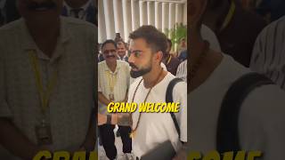 Indian Team Grand Welcome At KANPUR Ahead Ind vs Ban 2nd Test Match shorts [upl. by Oirramaj612]