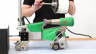 Leister Tutorial  Start and stop procedure the UNIFLOOR 500 [upl. by Seidel]