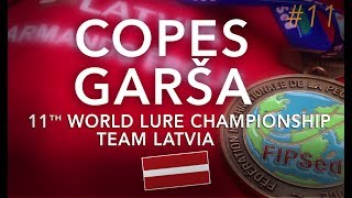 Copes Garša 11 Pasaules Čempionāts Spinigošanā no Laivām  Anglija [upl. by Enimzaj370]