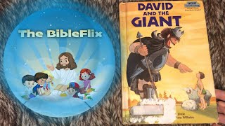 DAVID AND THE GIANT  Bible Story Read Aloud davidandgoliath biblereadaloud bedtimestory [upl. by Ymij]