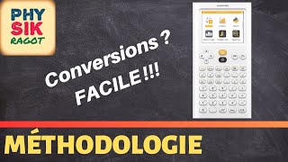 Conversions avec la calculatrice Numworks [upl. by Nwahsal]