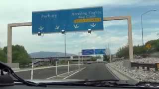 A drive through the Albuquerque NM International Sunport [upl. by Peter]