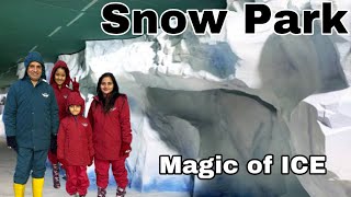 Fantasia Snow Park  World Magic of ICE  Kasauli Hills  Fun day SumanSatbirVlogs [upl. by Nealey656]