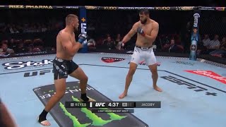 FULL FIGHT  DOMINICK REYES VS DUSTIN JACOBY  UFC FIGHT NIGHT [upl. by Adkins]