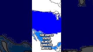 The United States Almost Annexed Mexico history americanhistory mexico [upl. by Odnalra]