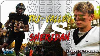 HIGH SCHOOL FOOTBALL  TriValley vs Sheridan  HIGHLIGHT [upl. by Huba335]