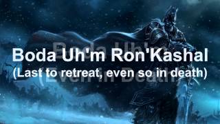 World of Warcraft  Invincible Lyrics [upl. by Quintilla]