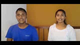 Hanthana Sihine  by Kavindu amp Kavindya Ranasingha my Children [upl. by Derrek]