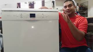 Real Review of Bosch Dishwasher 13 Plate 💡 Bosch Free Standing Dishwasher SMS66GI01I [upl. by Zoara35]