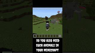 Animals Mod For Minecraft pe  minecraft minecraftpe gaming PixalNinjas [upl. by Melisent]