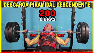 DESCARGA PIRAMIDAL DESCENDENTE EN PRESS INCLINADO [upl. by Haran946]