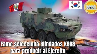 FAME comprará a Stx Hyundai rotem 30 blindados K808 8x8 🇵🇪✨️🇰🇷 [upl. by Einahpehs836]